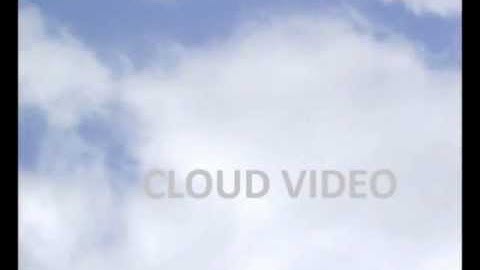 Cloud Video Logo 3D