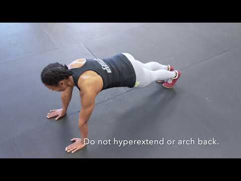 SCAPULA PUSH UPS
