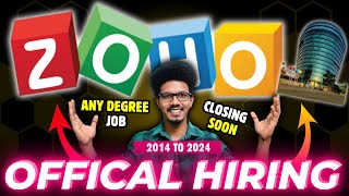 Zoho off campus drive | Zoho recruitment for freshers & experienced | Product Marketer | It Jobs