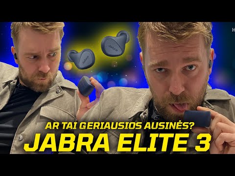 AUSINĖS JABRA Elite 3 | UNBOX RING APŽVALGA || Laisvės TV X