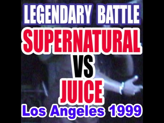 MC Supernatural vs JUICE Battle (1999) [Uncut Archives - SHUX WUN]
