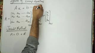 3- Jacobi Method formula Derivation