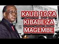 KAULI NGUMU ZAIDI ZA REV MAGEMBE AKIWA T A G