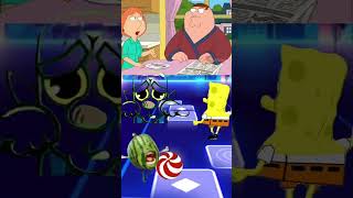 Talking Tom Shorts - Tom vs Angela vs Ben vs Hank in Tiles Hop Marathon#5