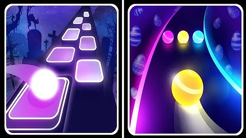 Tiles Hop (Vs) Dancing Road - max level walkthrough android ios mobile video gameply DUV8ESB