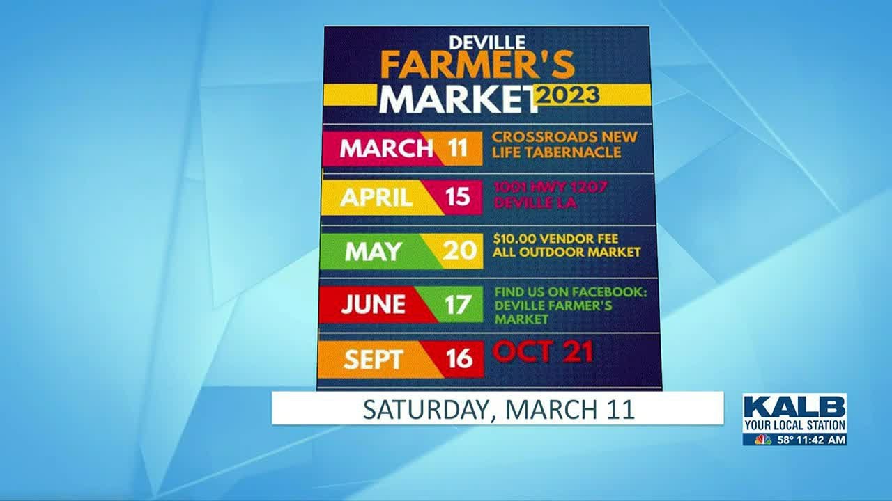 Deville Farmers Market YouTube