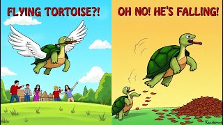 The Tortoise Who Wanted to Fly / Kids Story