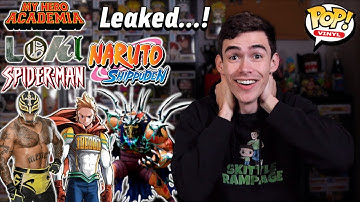 New List For Upcoming Funko Pops! | Naruto | My Hero Academia | Loki Spider-Man & More!