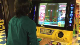 On a Pogo Ball while playing a game of Pop'n Music at the same time! screenshot 5