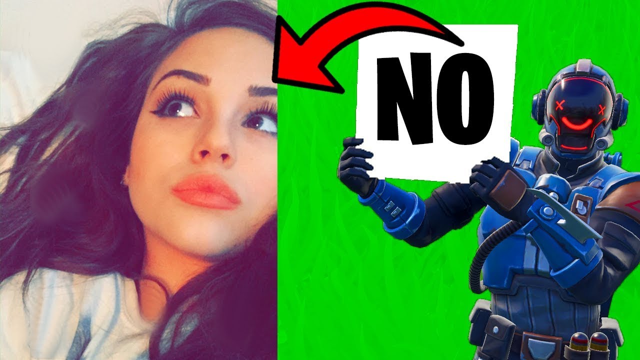 Saying 'NO' to my Fortnite Girlfriend.. (ends bad)