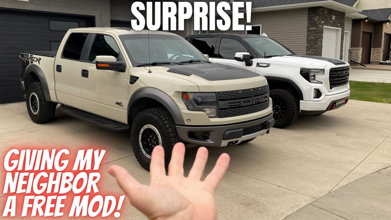 LED Upgrade Ford F150 Raptor. Surprising My Neighbor with Brighter Back
