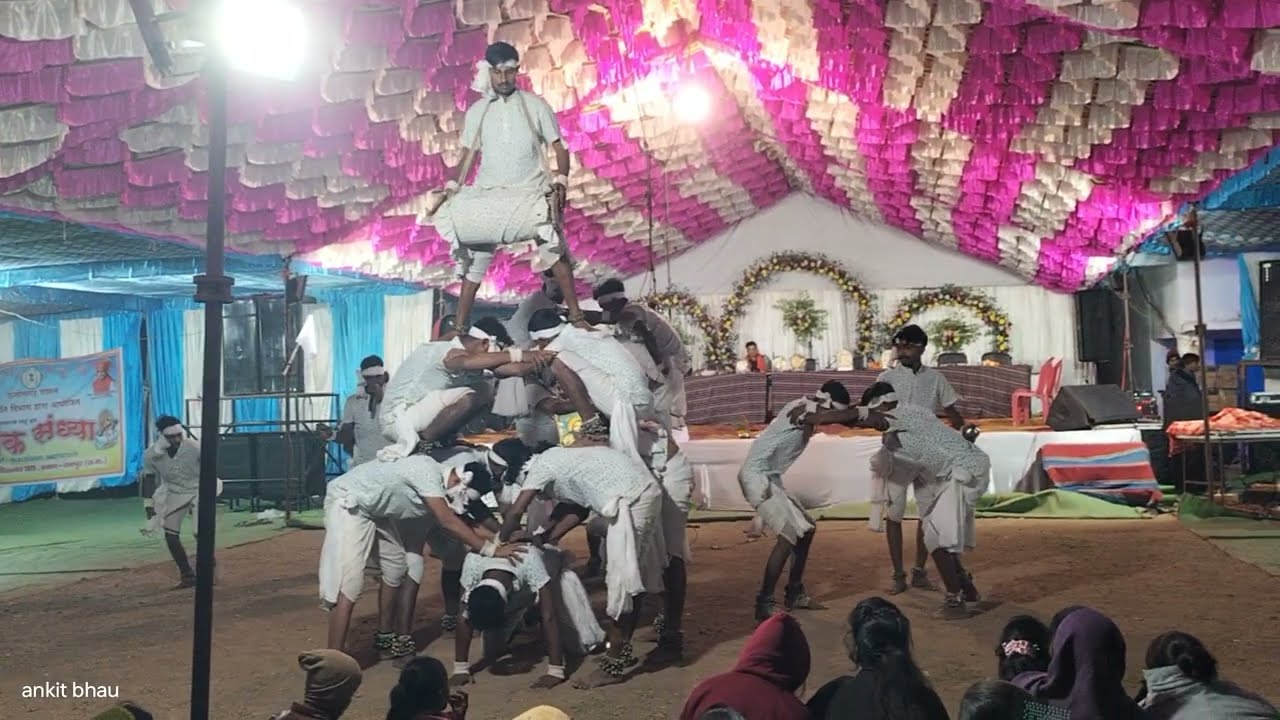 कोसा (बालोद)  पंथी नृत्य 2025 💢 रामपुर (धमतरी) प्रतियोगिता मंच 2025