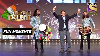 Dharmendra ज न गय Punjabi गन Dhol क सथ Indias Got Talent Season 3 Fun Moments