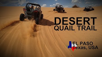 UHD 4K* Desert Quail Trail | Red Sands | Polaris RZR PRO XP | El Paso Texas | UTV / Buggy Sand Dunes