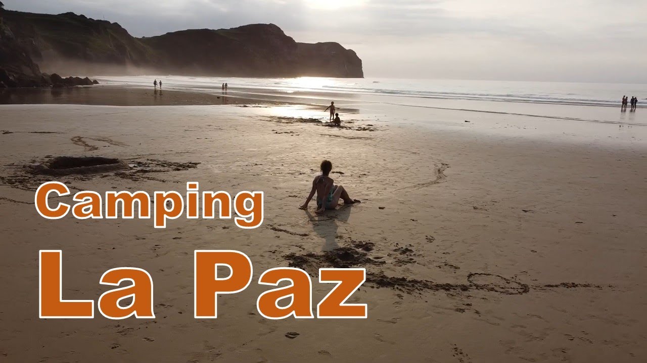 Camping La Paz, playa de Vidiago, Asturias, España