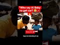 AI Baby Finally Buys a Car! – No Fuel Needed, Wheelbarrow Edition, not made for kids
