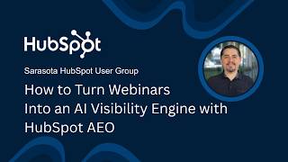 How to Turn Webinars Into an AI Visibility Engine with HubSpot AEO