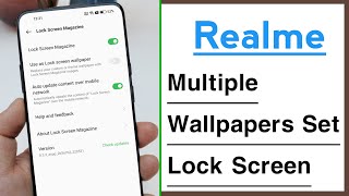 Realme How To Setup Multiple Wallpapers in Lock Screen screenshot 5