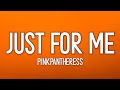 Pinkpantheress - Just For Me (Lyrics) | when you wipe your tears do you wipe them just for