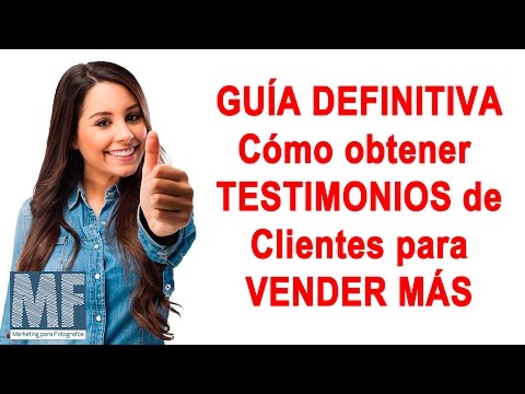 Cómo conseguir testimonios