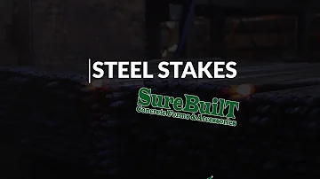 SureBuilt - Steel Stakes