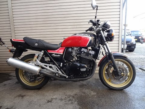 GSX400インパルス(GK7CA-101)エンジン始動 - YouTube