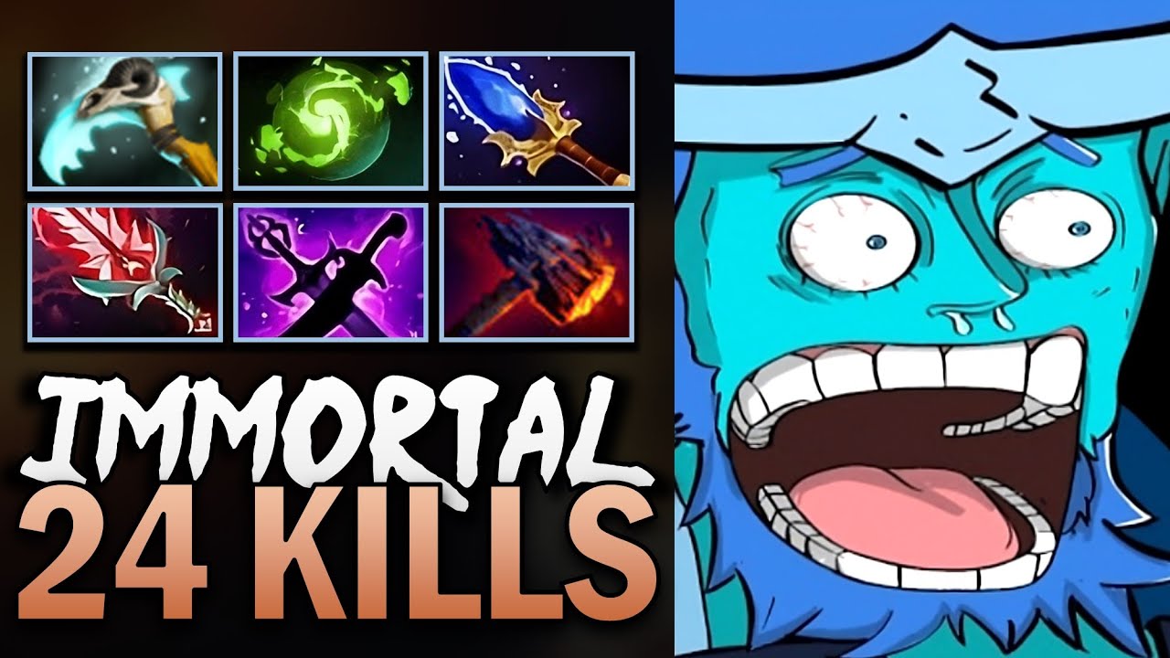 Игровой процесс Storm Spirit с 24 убийствами и сферой обновления — Дорога к Dota 2 7.40