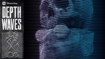 Advanced Photoshop // Depth Waves Scan Effect
