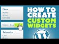 How To Create Custom Widgets Area In WordPress