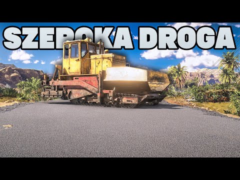 Asfalt na Dwa Pasy! 🚑🚐 | Relaksujący Symulator PC | RoadCraft 8