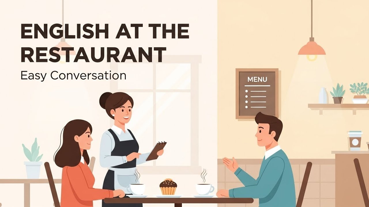 Изучите английский язык для работы в ресторане | Полный курс разговорного оформления заказа для н...
