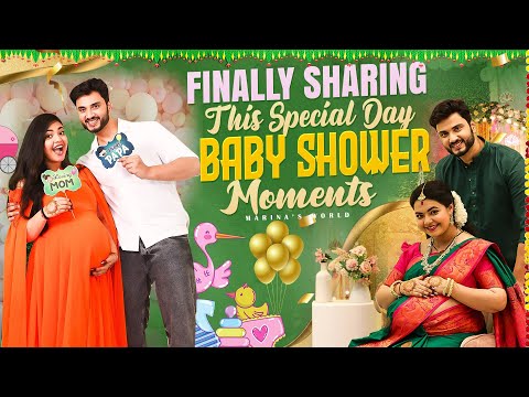 My Baby Shower 🧿😍 | Finally Sharing Our Special Moments💫 | Maina & Rohit | Marinas World
