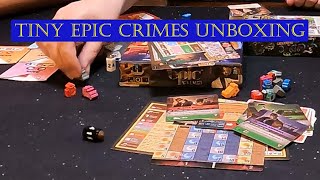 Tiny Epic CRIMES Unboxing