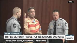 North Carolina neighbors' dispute leads to triple murder