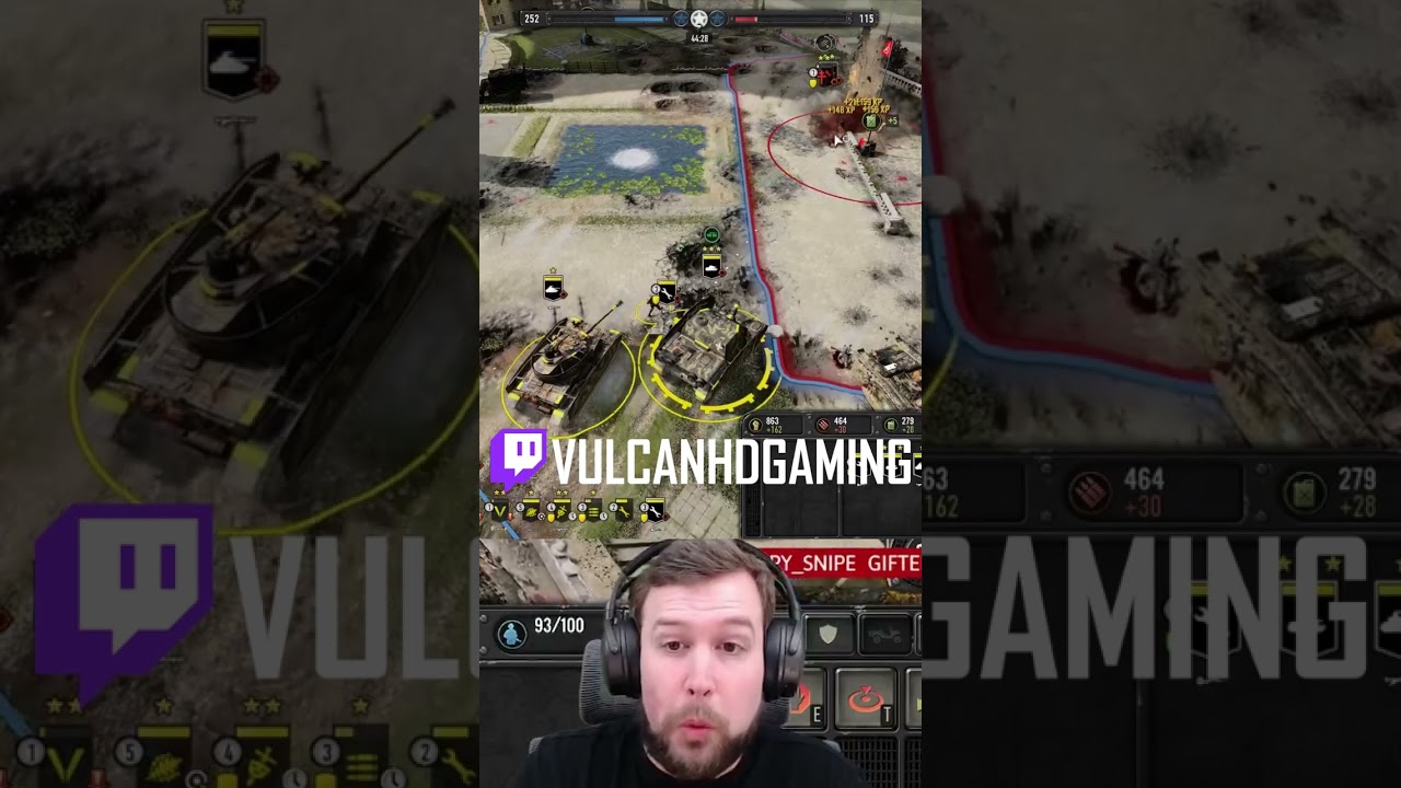 The DEADLIEST BRUMBAR shot! | Company of Heroes 3 #coh3 #vulcanhdgaming