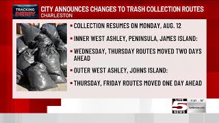 VIDEO: Charleston announces revised garbage collection schedule