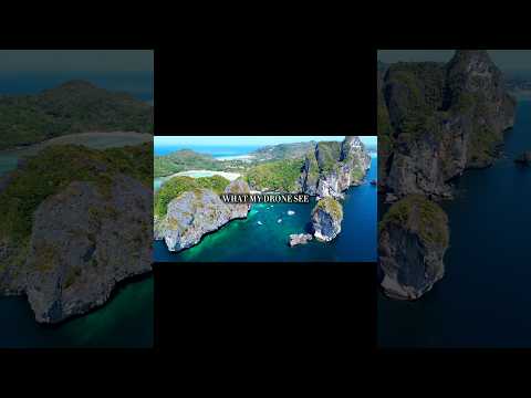 Phi phi Island from above it’s stunning