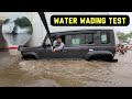Jimny 5 door real water wading test       jimny off roading test 2023
