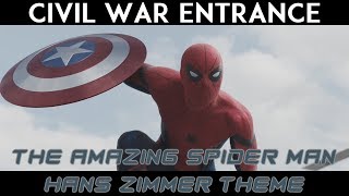 Civil War Spider-Man Entrance with Hans Zimmer Theme (TASM 2) Civil War Spider-Man Entrance with Hans Zimmer Theme (TASM 2)