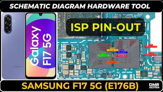 Samsung F17 5g (E176B) ISP Pinout & eMMC/UFS Dump | Full Connection jumper | DMR SOLUTION
