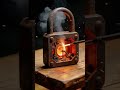 A blacksmith foundry hidden inside a rusty padlock 🧯🛠️ | Micro Universe (Ep. 12)