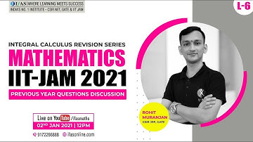 IIT-JAM MATHEMATICS | INTEGRAL CALCULUS| PYQ DISCUSSION