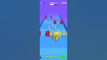 Join Clash 3D Level 211 | Gameplay Walkthrough iOS, Android #Shorts