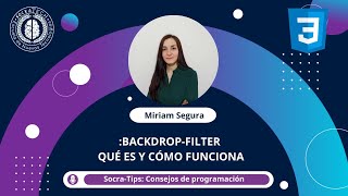 SocraTips - Backdrop-filter: qué es y cómo funciona  - SocraTech