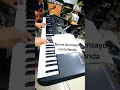 Yamaha montage-7  ensayo con la Banda