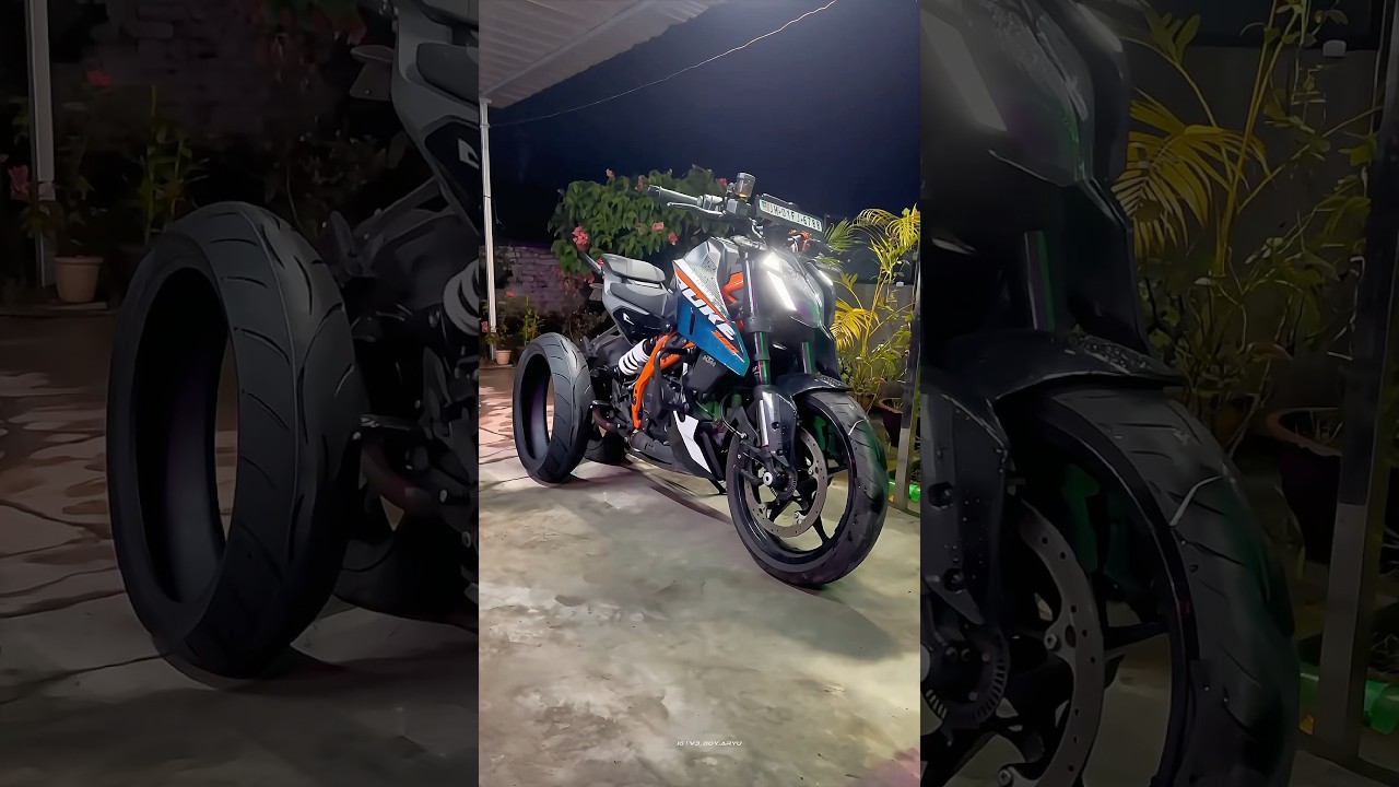 New Tyre For KTM Duke 390 Gen3 | MRF Steel Brace ⚡️⚡️ 