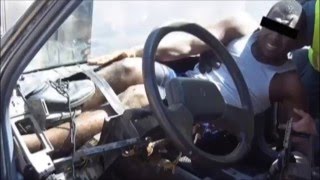 Migrants found in bumper of car in Spain
