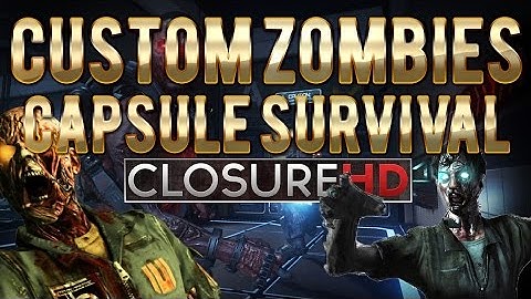 Call of Duty: WaW CUSTOM ZOMBIES - Capsule Survival - SUPER TINY MAP