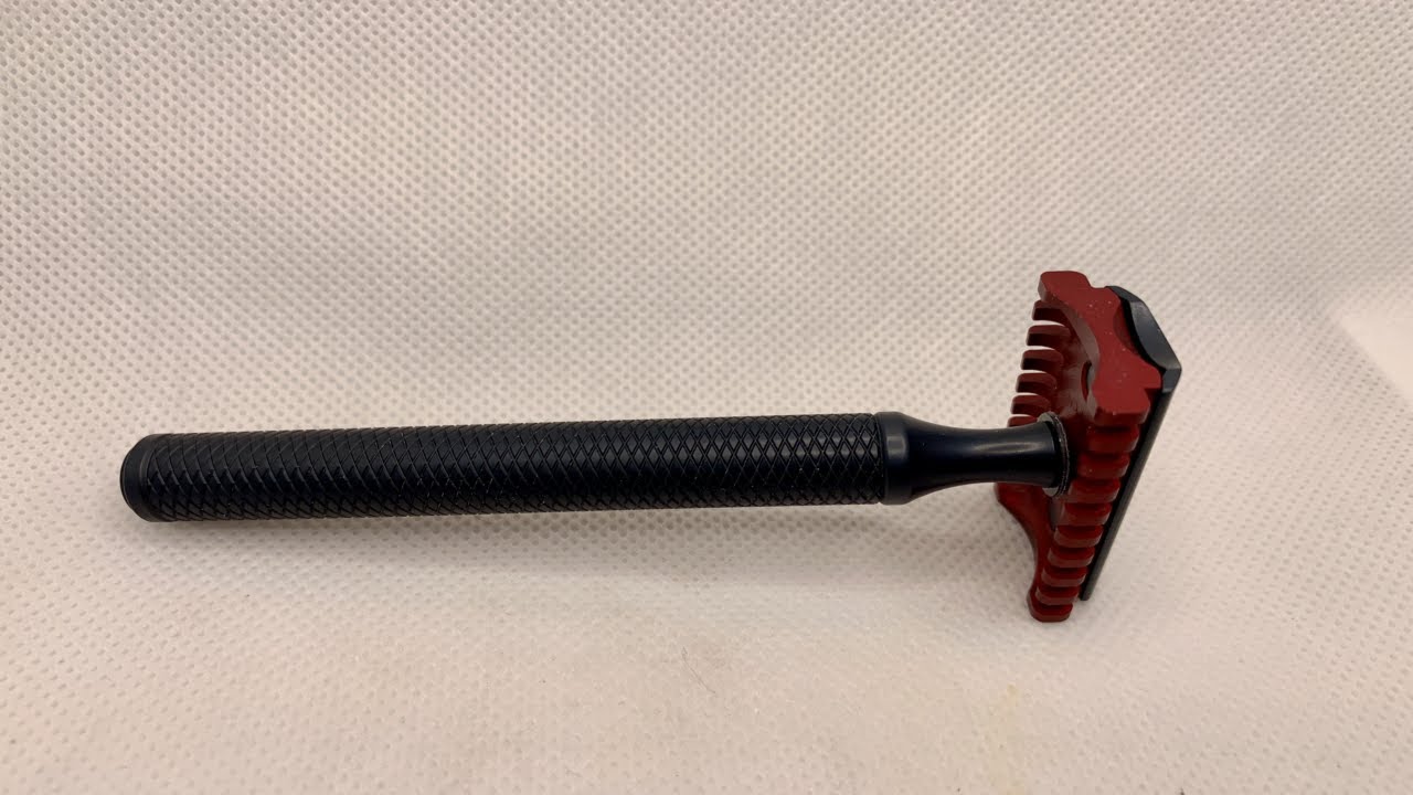 Karve Shaving Co. Christopher Bradley Aluminum Razor - YouTube