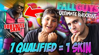 ΟΣΑ QUALIFIED ΠΑΡΕΙ ΣΤΟ FALL GUYS.. ΤΟΣΑ SKINS ΣΤΟ FORTNITE ΤΟΥ ΑΓΟΡΑZΩ!